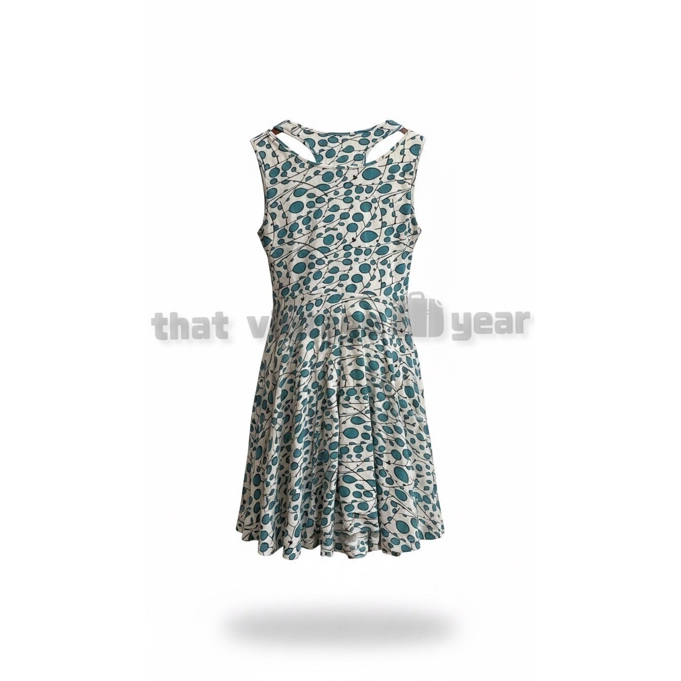 Effie’s Heart MODCLOTH Retro Pin Up Bubble Dots Flare Dress, Small