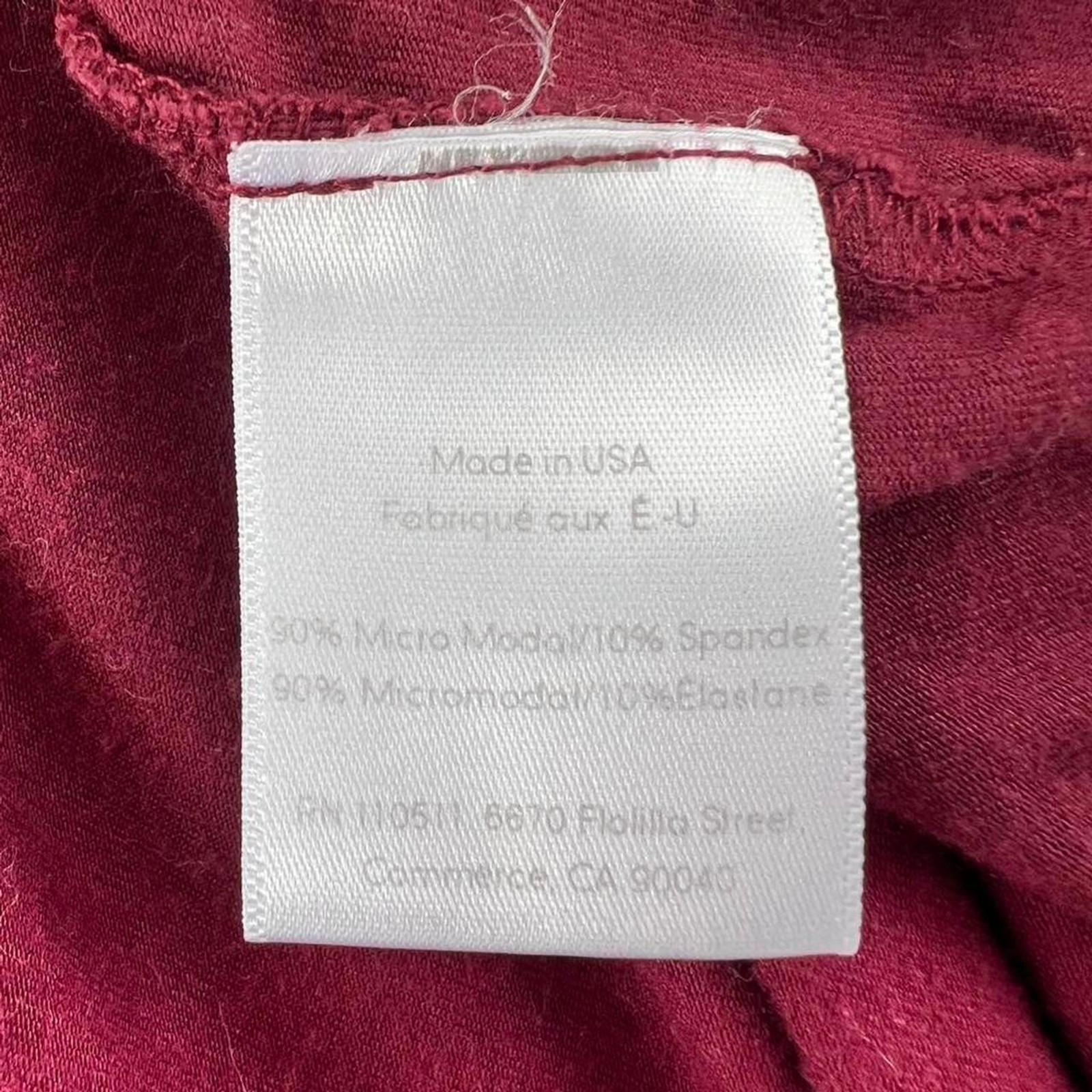 Ingrid & Isabel Maternity Wrap Dress Burgundy Women’s Medium