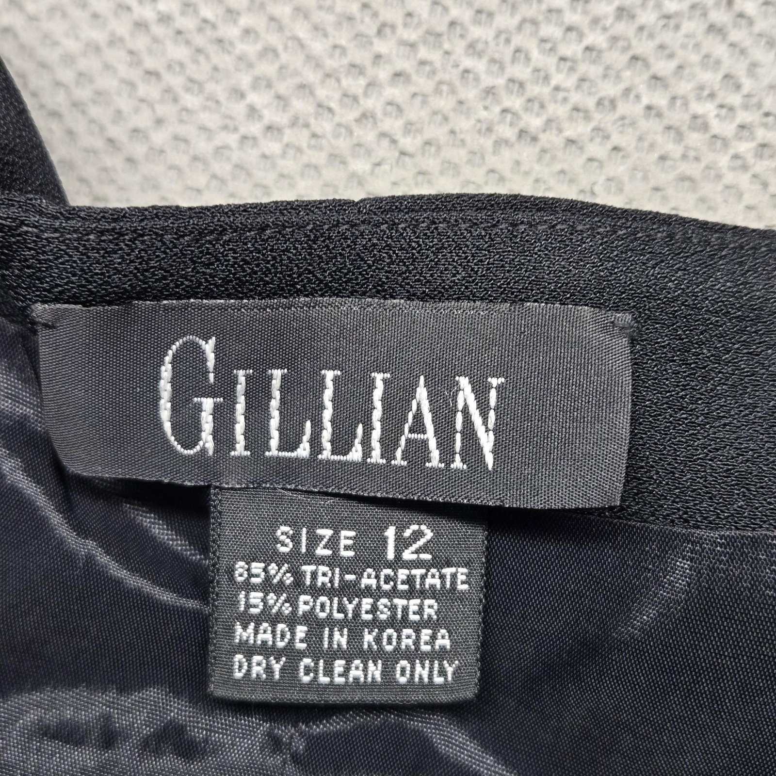 Gillian Dress Womens 12 Black Halter Tuxedo Sheath Backless Mini Cocktail Formal