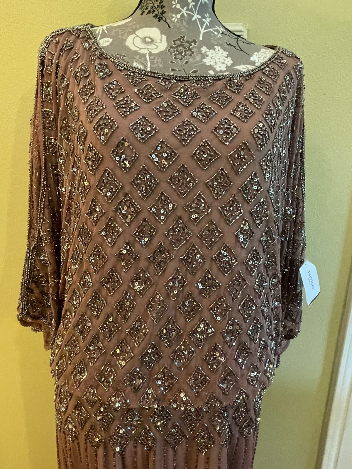 Pisarro Nights Mauve gown