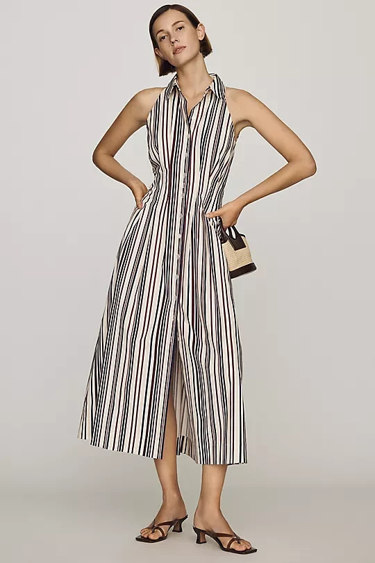 Anthropologie – Tobie Sleeveless Shirtdress by Exquise – Sale OFF