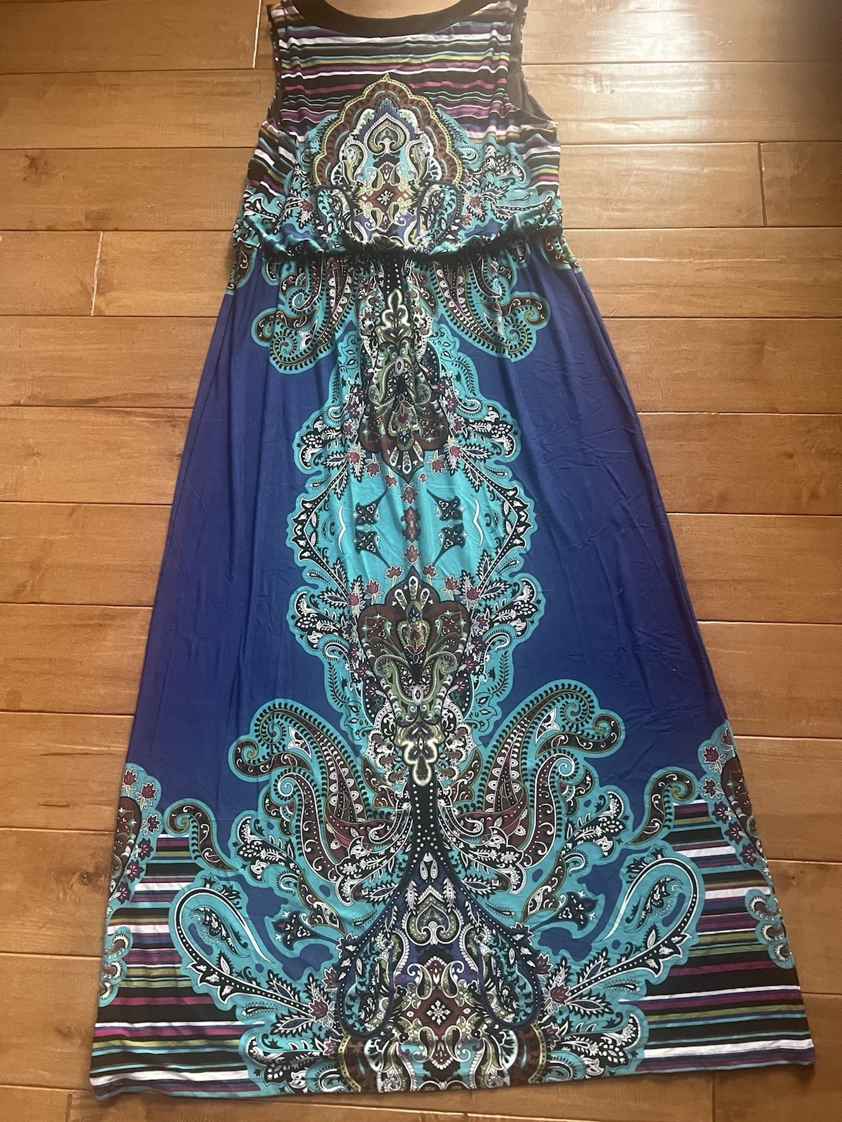 Women’s Multicolored Size Large Dress Tank Top Style Top