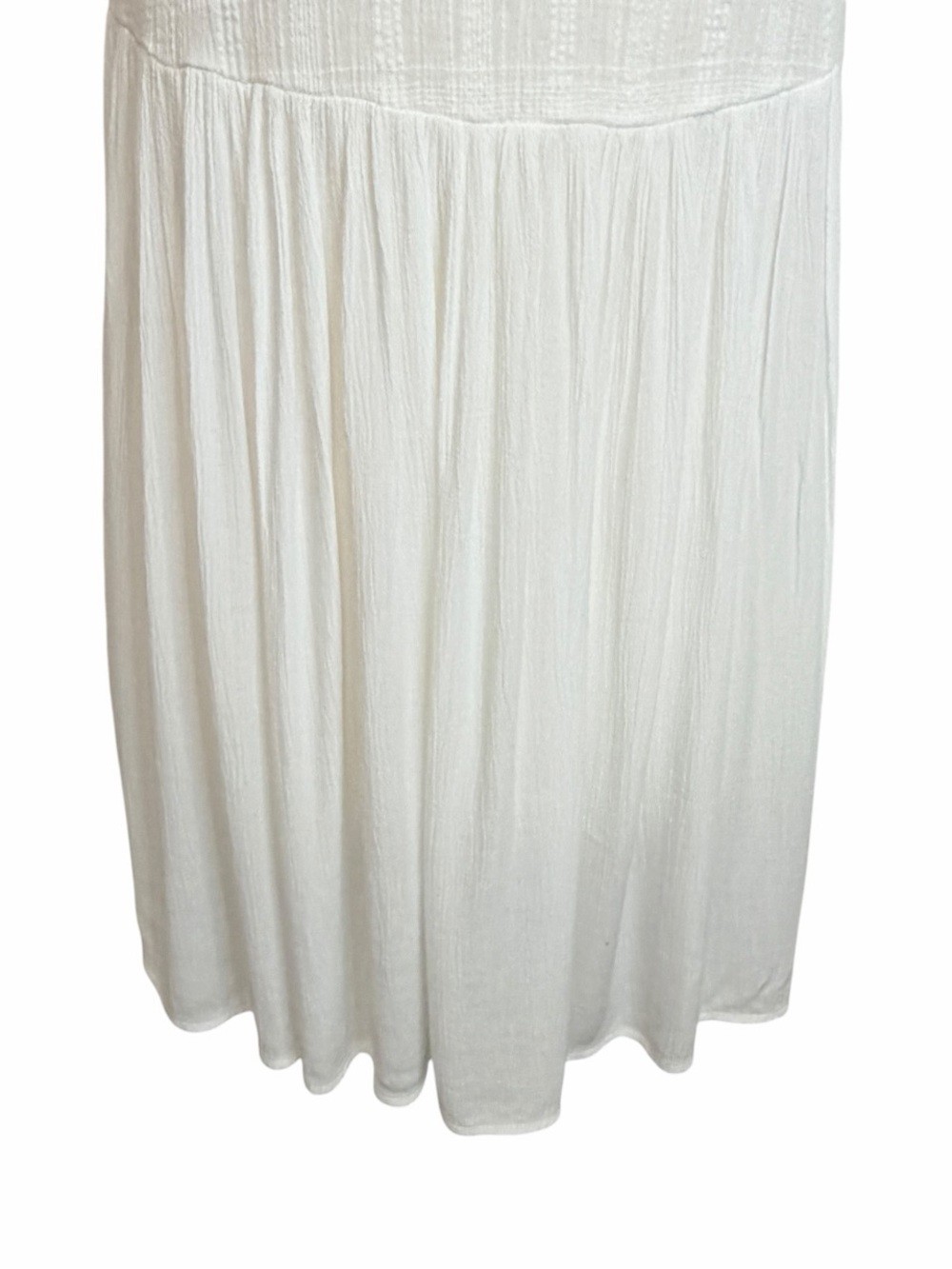 RIP CURL Lightweight Sundress Ties at Shoulders in White, Small