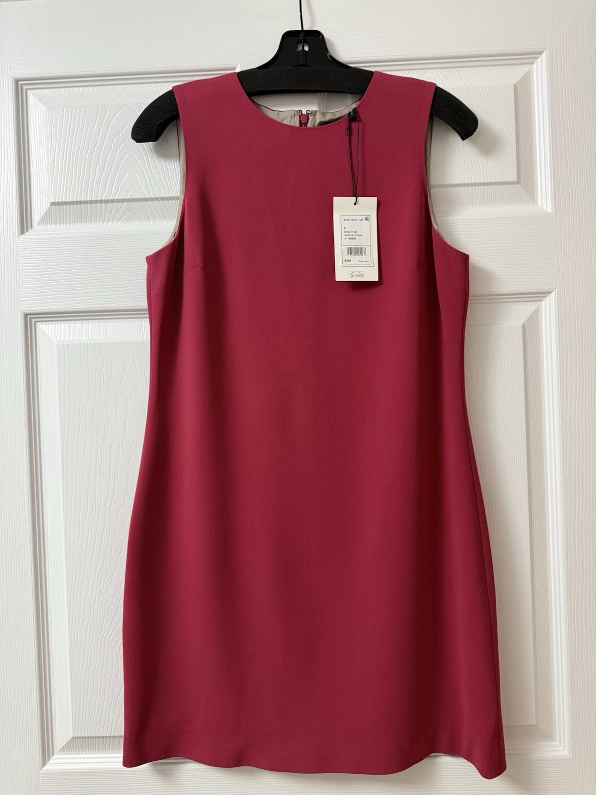 Theory easy shift dress, size 8