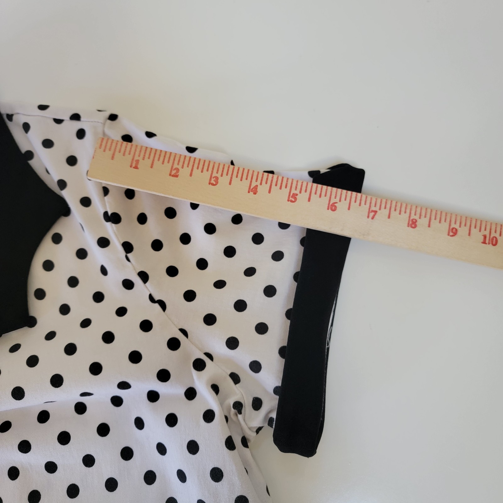 Nihsatin~ 1950s Retro Rockabilly Swing Dress~ Black &White w/Polka Dots~ Sz 4XL