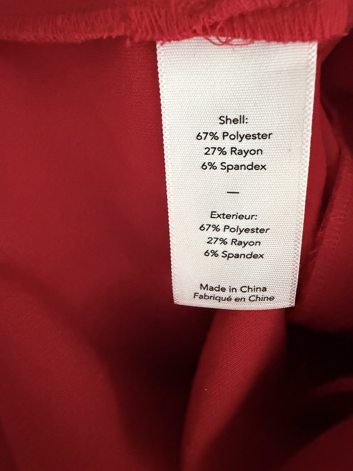 Likely Womens Ruffle Trim Cocktail Sheath Dress Scarlet Red Size 2