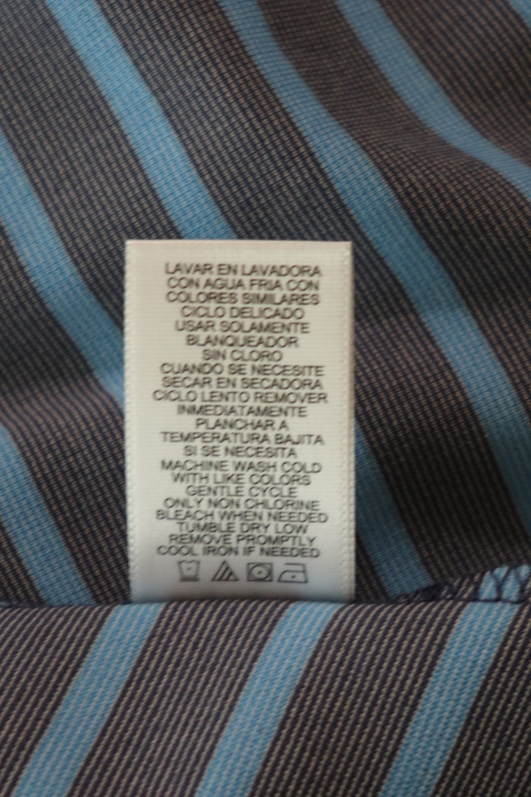 Peter Som Design Nation Blue Striped Stretchy Jersey Full Skirted Dress Women 10
