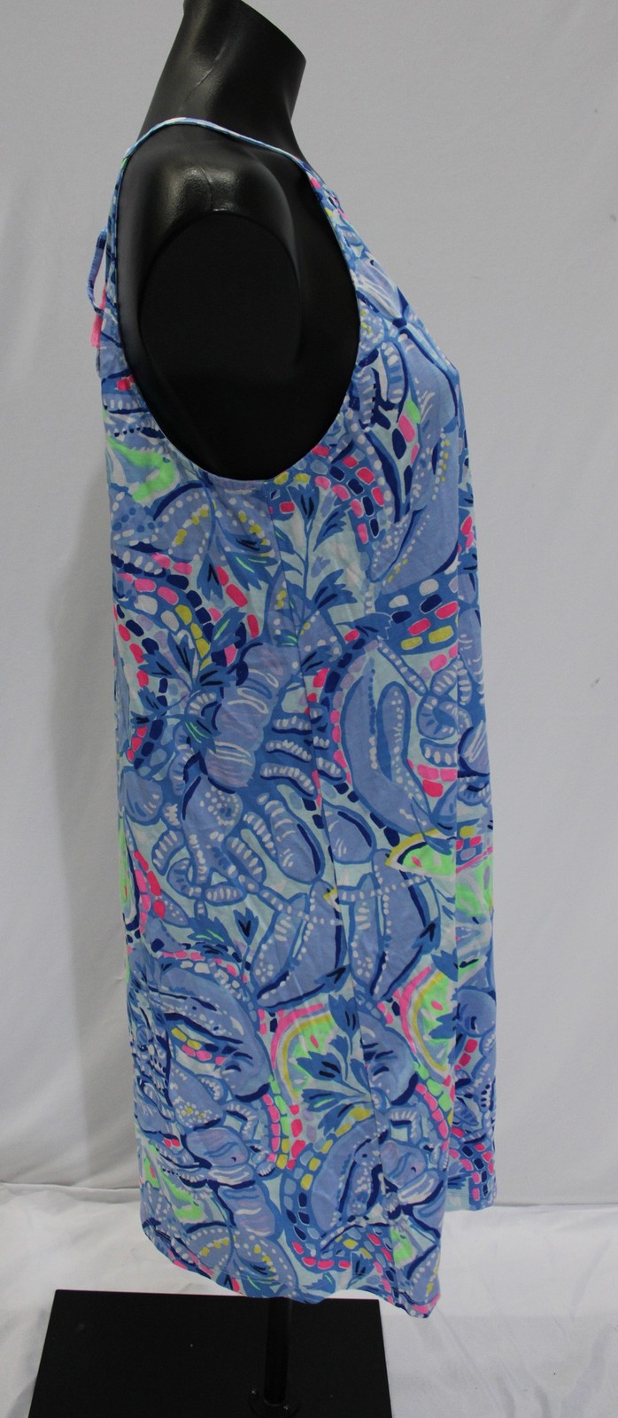 Lilly Pulitzer Women’s Margot Swing Dress NN7 Blue Peri Pinch Tassel Medium NWoT