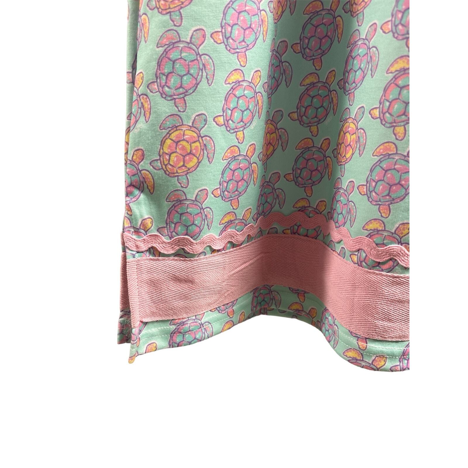 Simply Southern Tunic Turtle Sleeveless Dress NWT | Size Medium