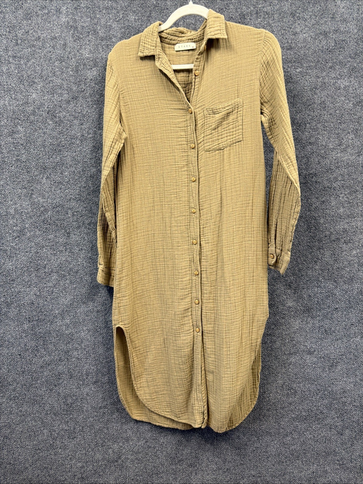 Stark X Brown 100% Cotton USA Made Xs Dress