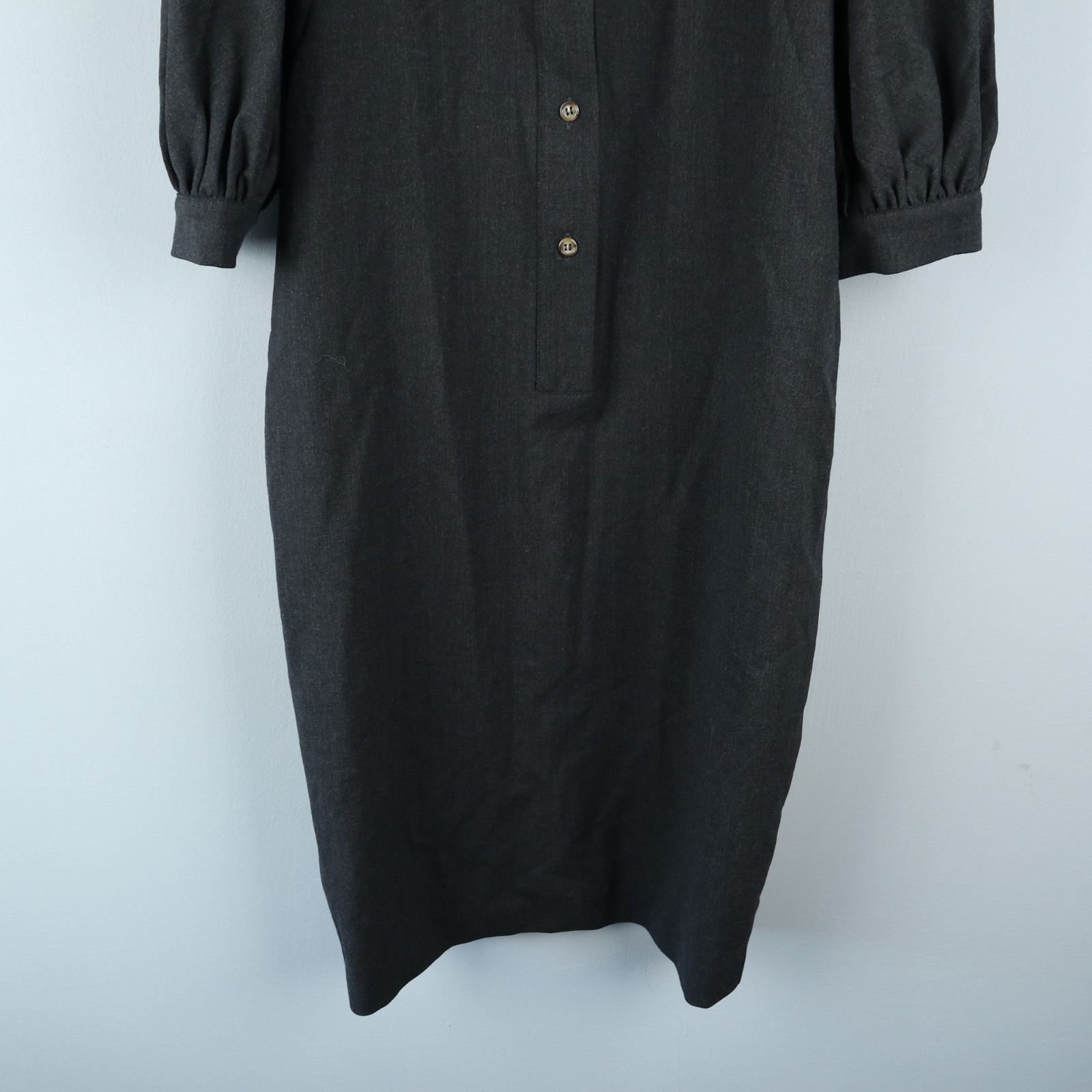 SPORTMAX BY MAX MARA Womens Vintage Gray Wool Dress Size US8 UK10 F40