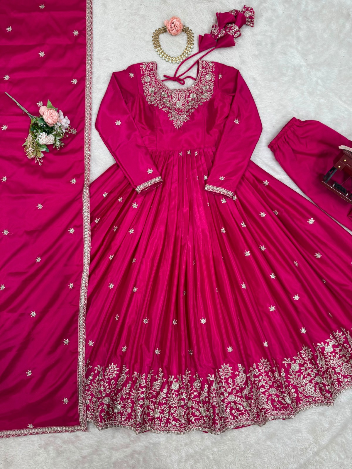 Salwar Kameez Pakistani Indian Wedding Party Wear Dress Bollywood Anarkali Suit