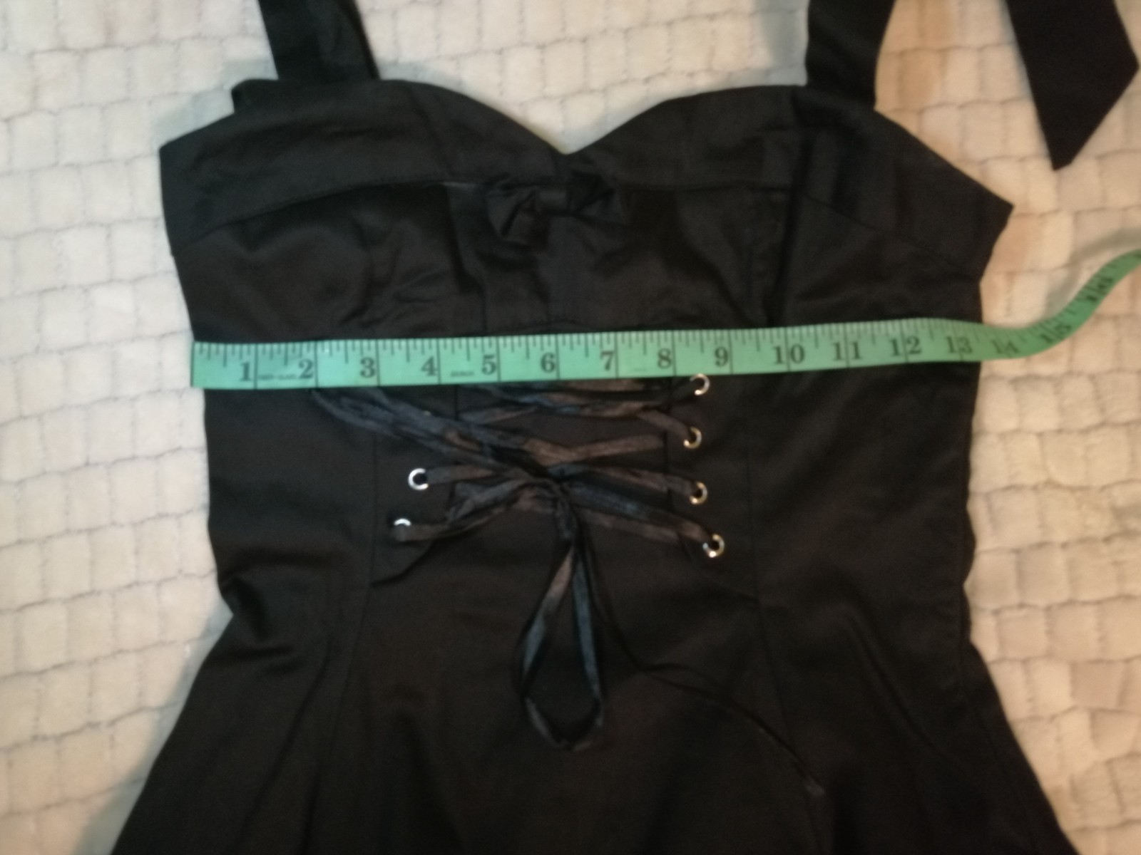 Hearts & roses gothic dress corset size S