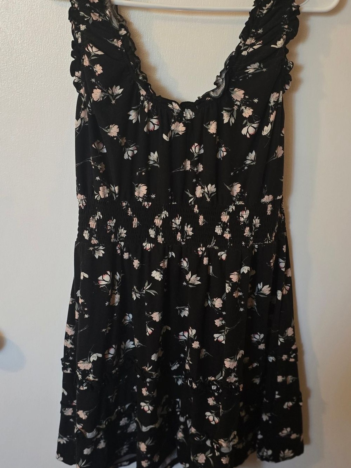 ​No Boundaries Summer Bundle Floral Mini Dress & Romper Set Women’s 2-Pc Lot Lg