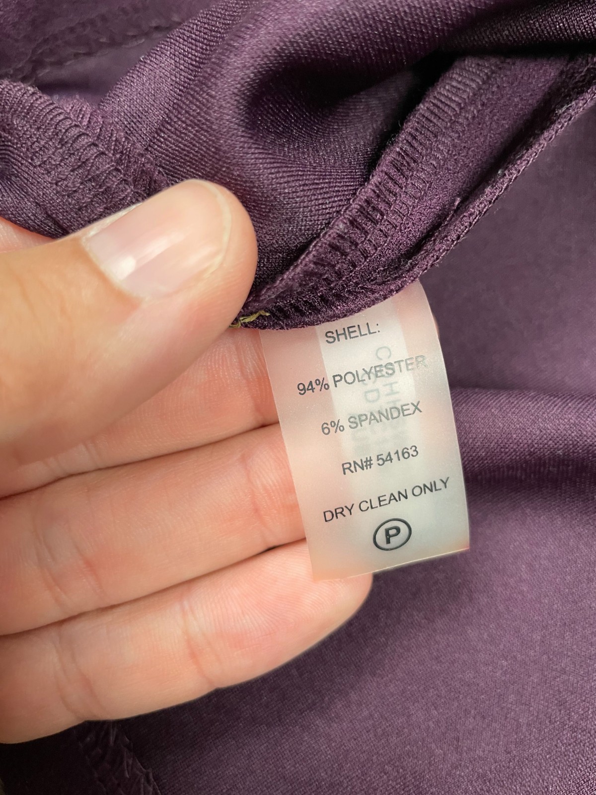 Calvin Klein Dress Womens 4 Purple Eggplant Plum Flutter Event Holiday Business