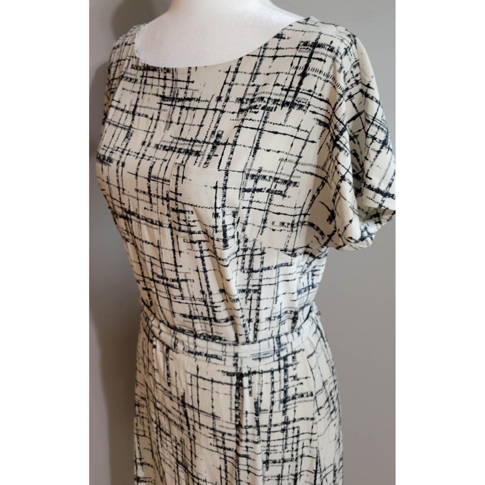 A/X Armani Exchange Mini Tie-Waist Shift Dress