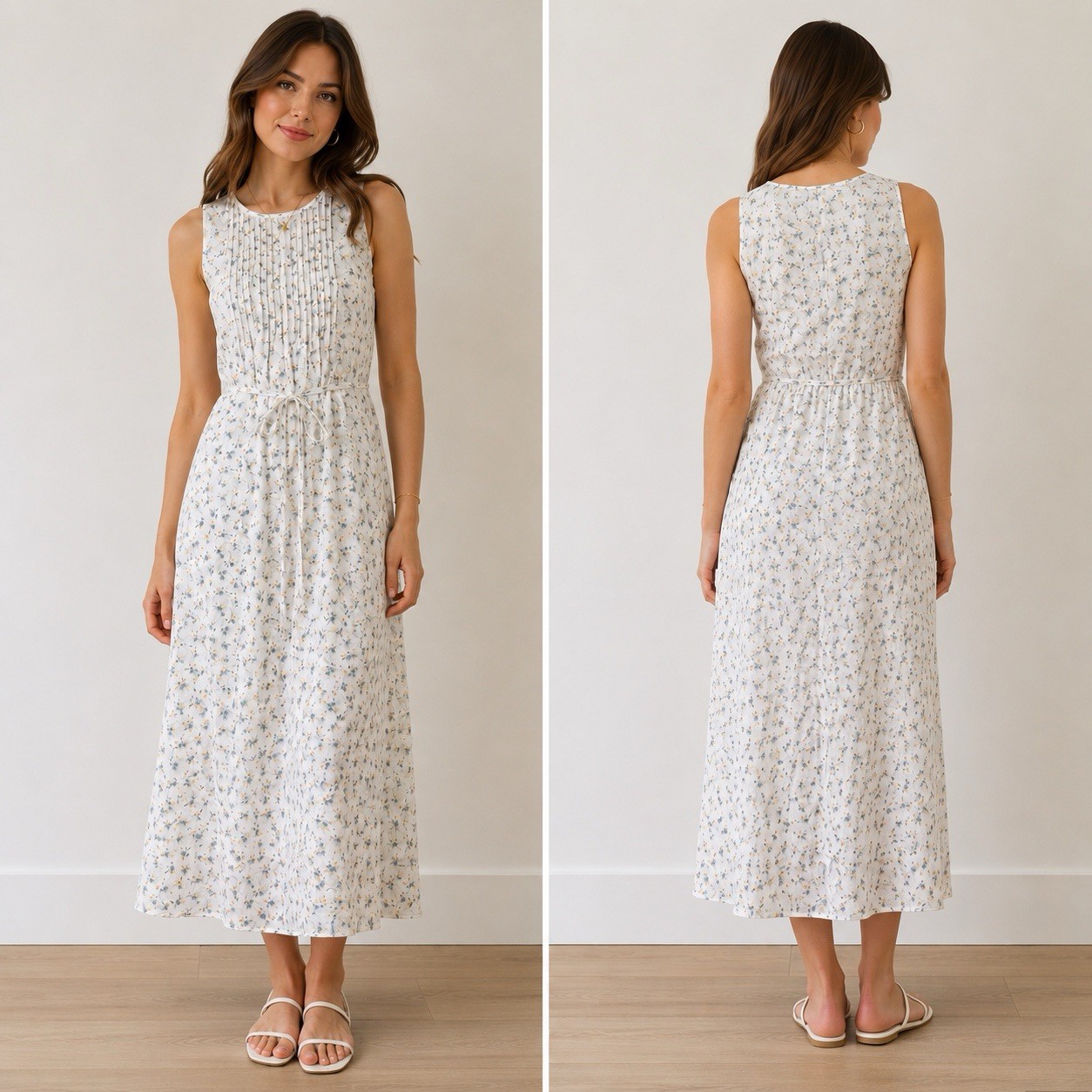 Sundance 100% Silk Floral Sun Dress Women’s Size 4 Sheer Summer Flowy Maxi
