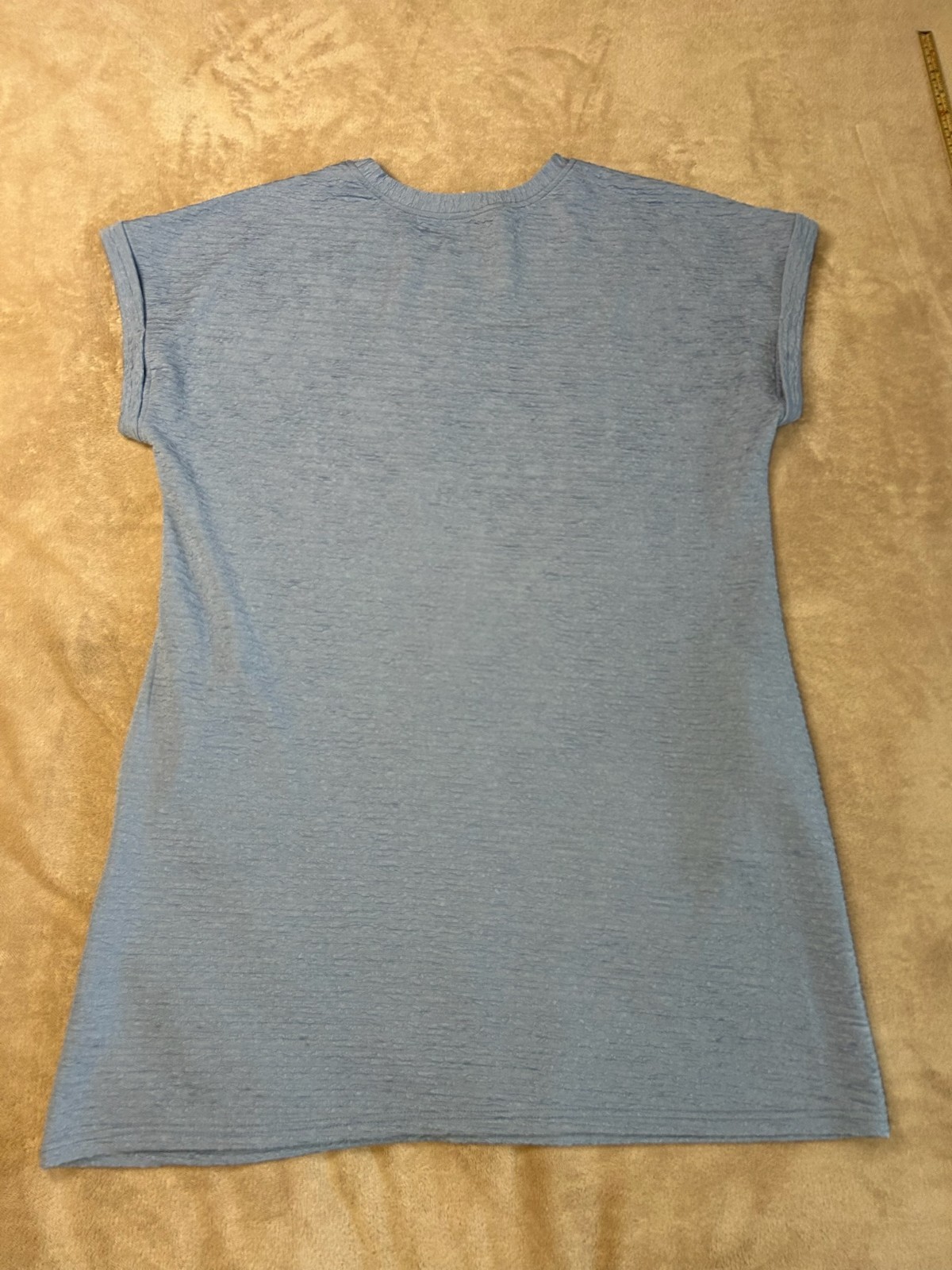 B3. Evaless XL Evaless Blie Dress Capped Sleeve WIth Pockets