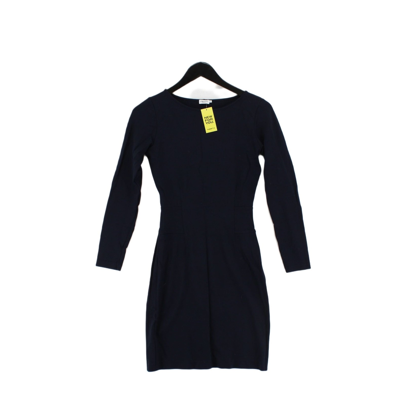 Filippa K Bodycon Midi Dress XS in Blue