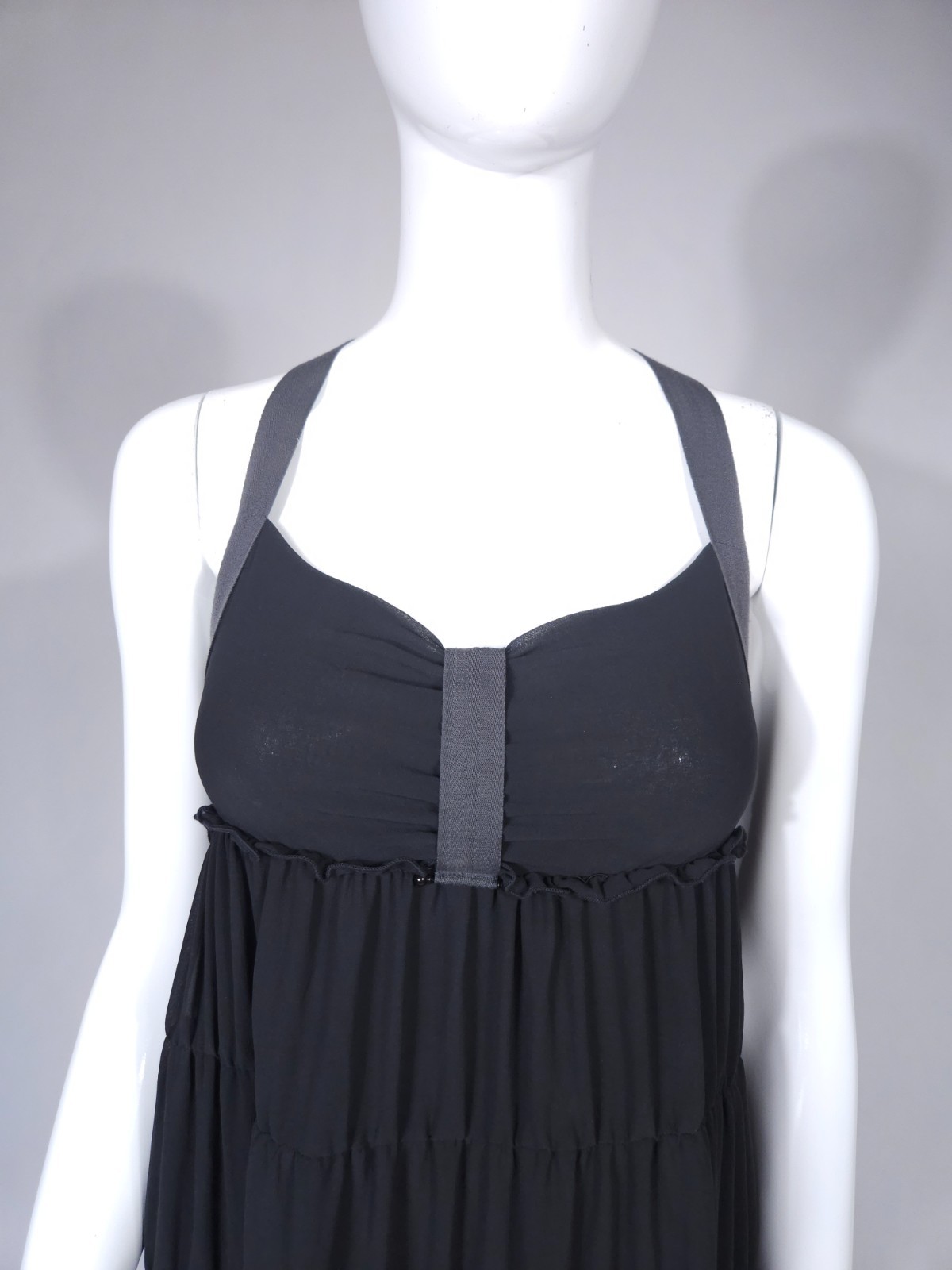 Cop Copine Halter Dress Sleeveless Long Maxi size 40/L