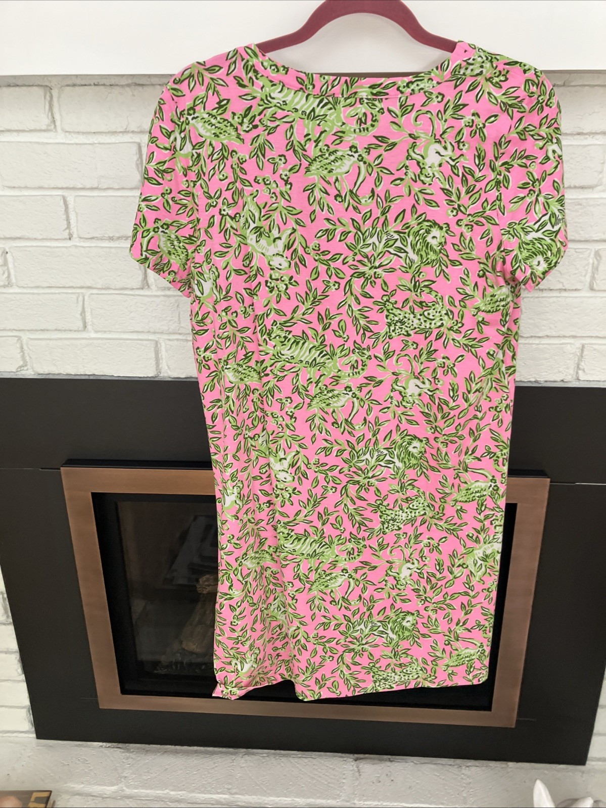Lilly PUlizer Dev Dress Rousseau Pink Mane Character Energy NWT Size M