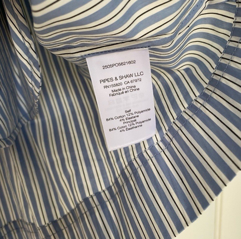 NWOT Veronica Beard Susan Striped Mini Dress In Blue Multi Size 2