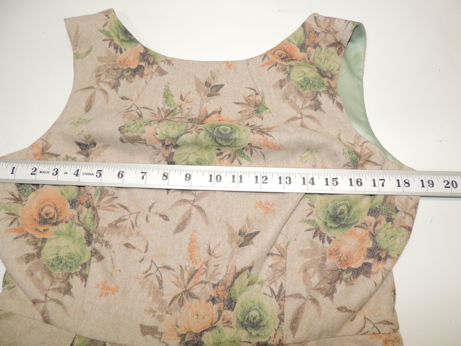 Pink Martini Wool Blend Classic Mini Cottagecore Dress Sz. Large