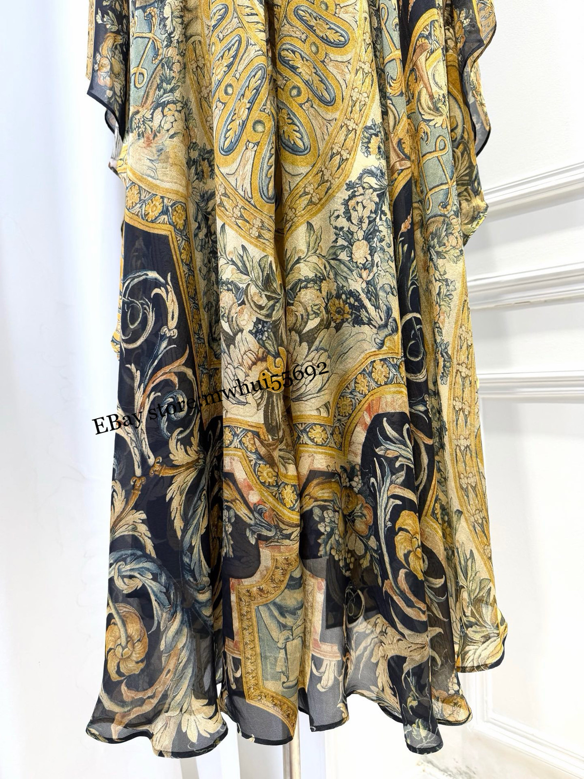 CAMILLA 2026 Maxi Dresses Elegant Temperament Holiday Retro Print Dress