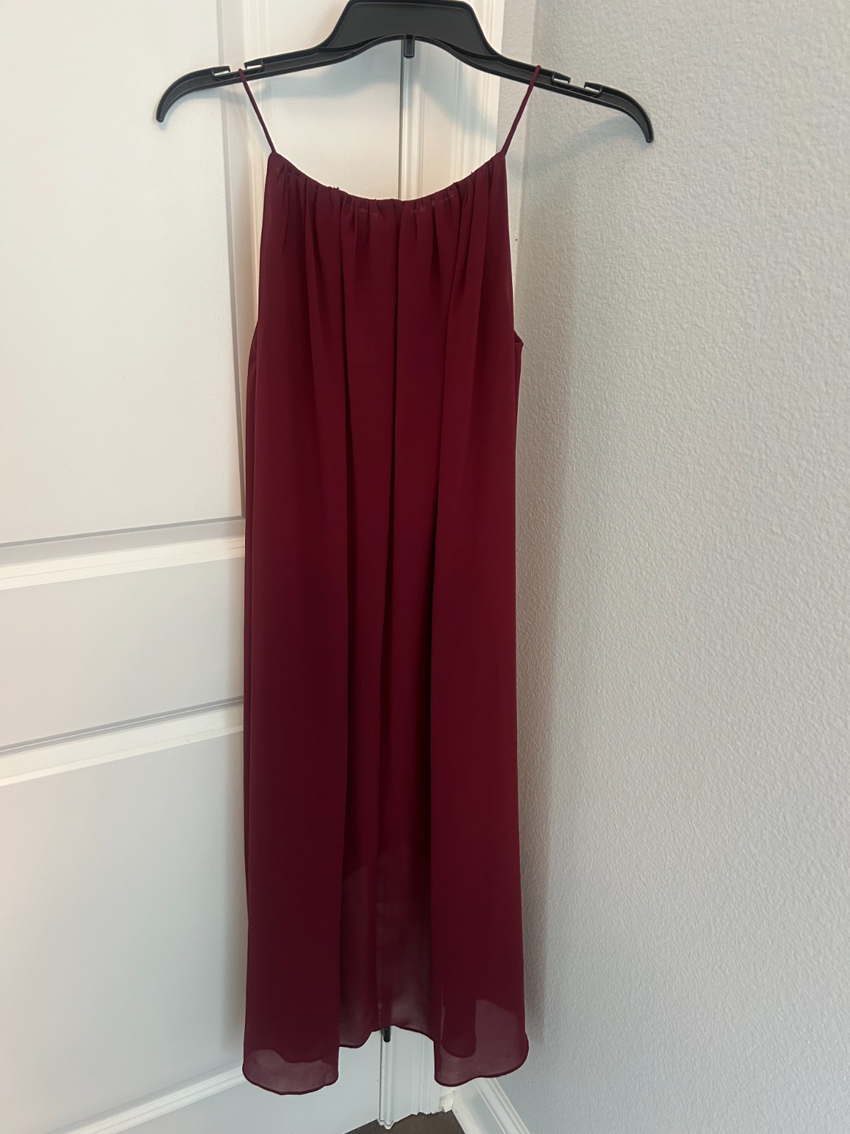 MOD REF Womens Burgandy Midi Dress Size S Small