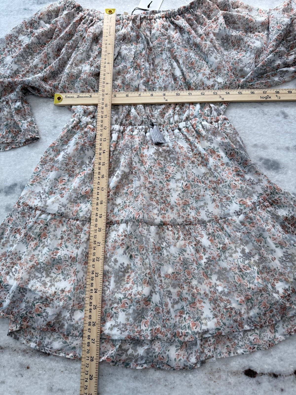 NWT Promesa floral boho mini dress size M