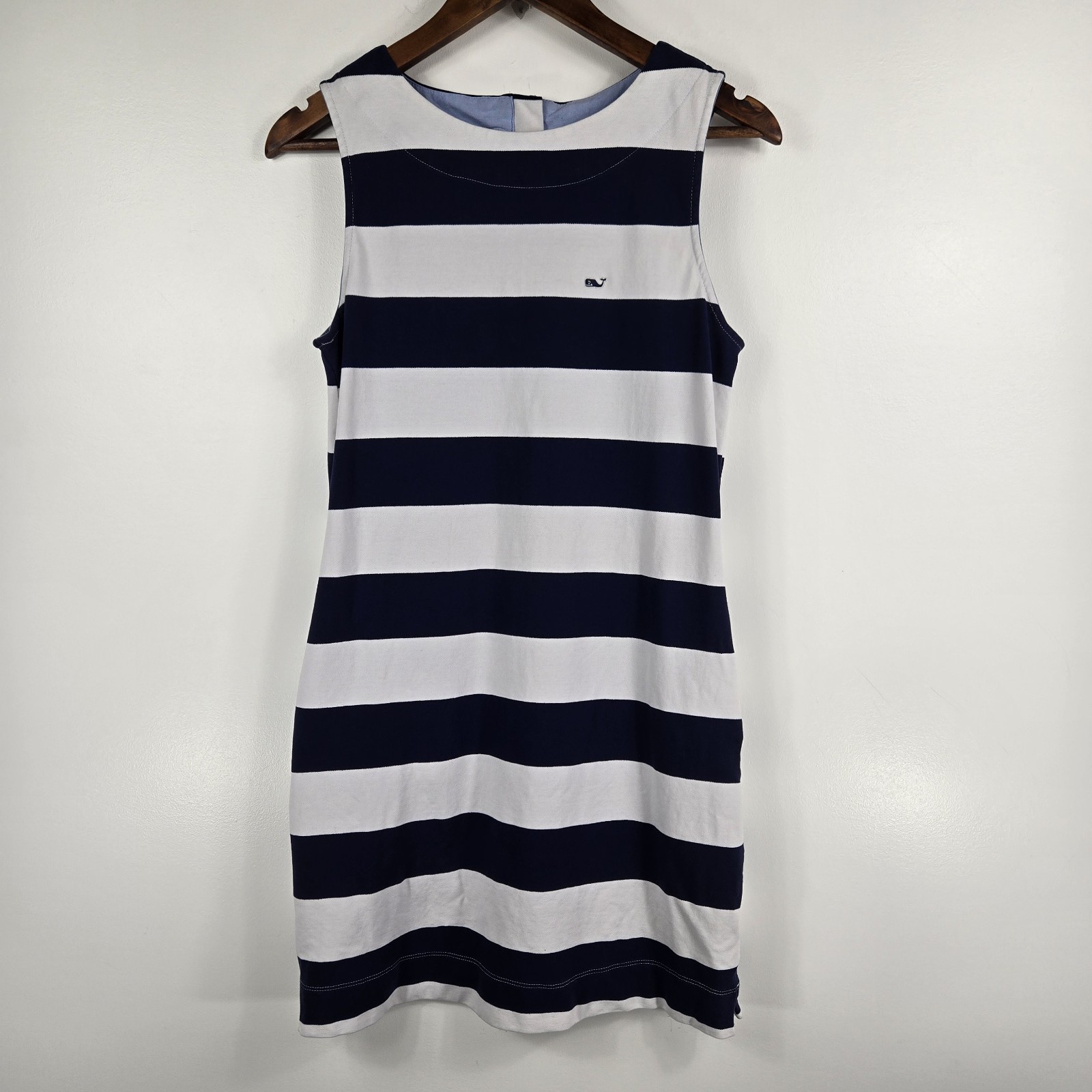 Vineyard Vines Target Women’s Size XS Blue White Striped Sleeveless Dress