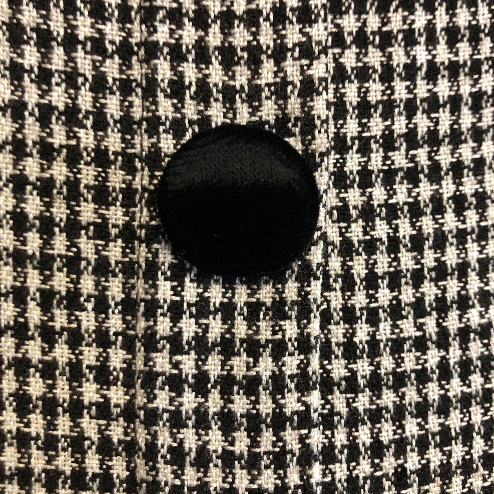 Vintage womens Fit & Flare Houndstooth Riding Dress Size 6 Pleated S.G. Gilbert