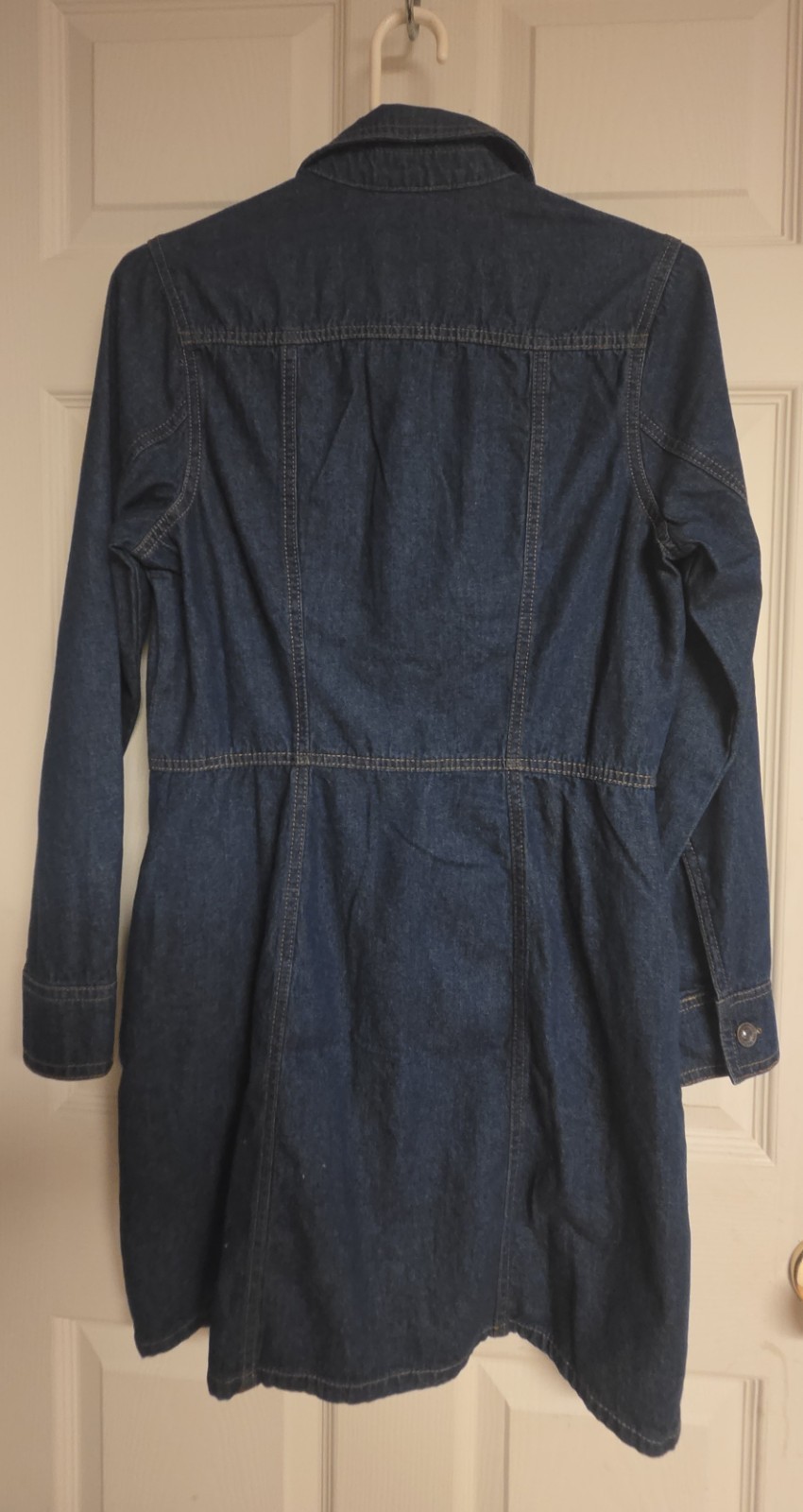 Frye Longsleave Jean Dress, Dark Wash, Size XS, New