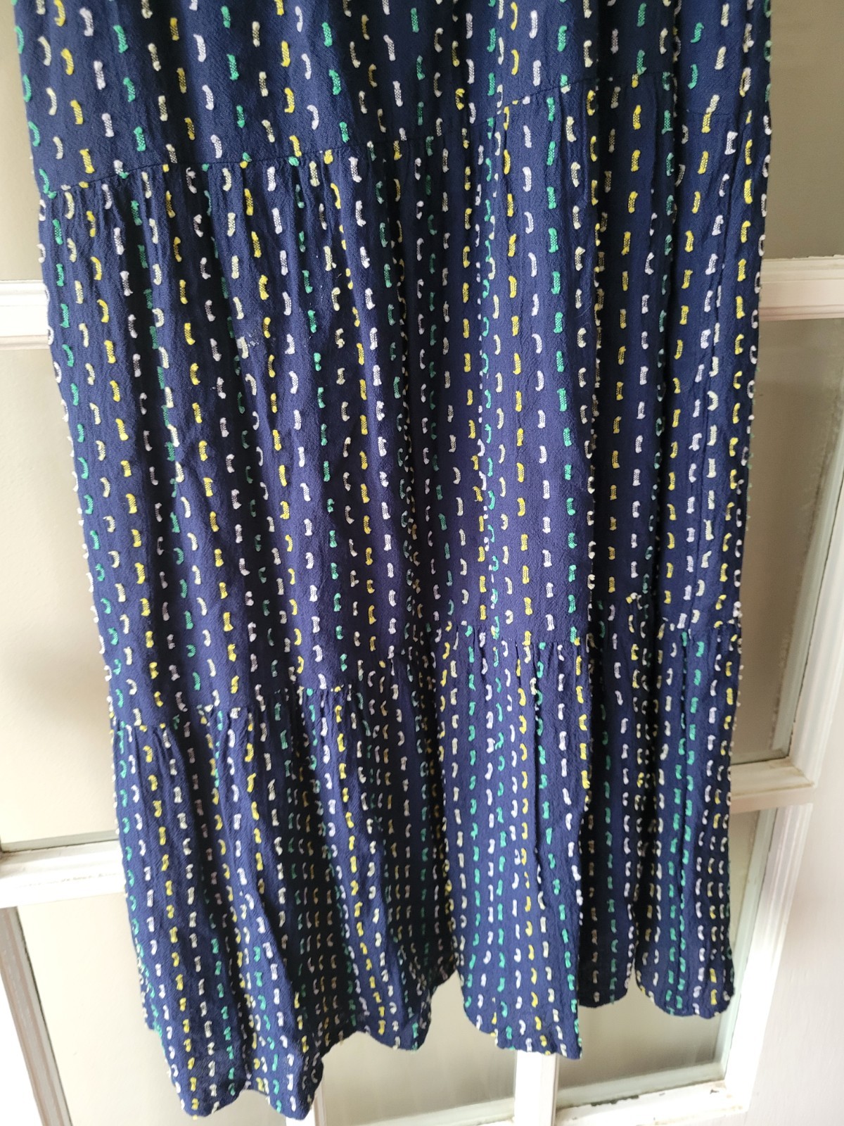 LOFT Straight Sundress Women XSP Pullover Lined Blue Casual Picnic Beach Outdoor