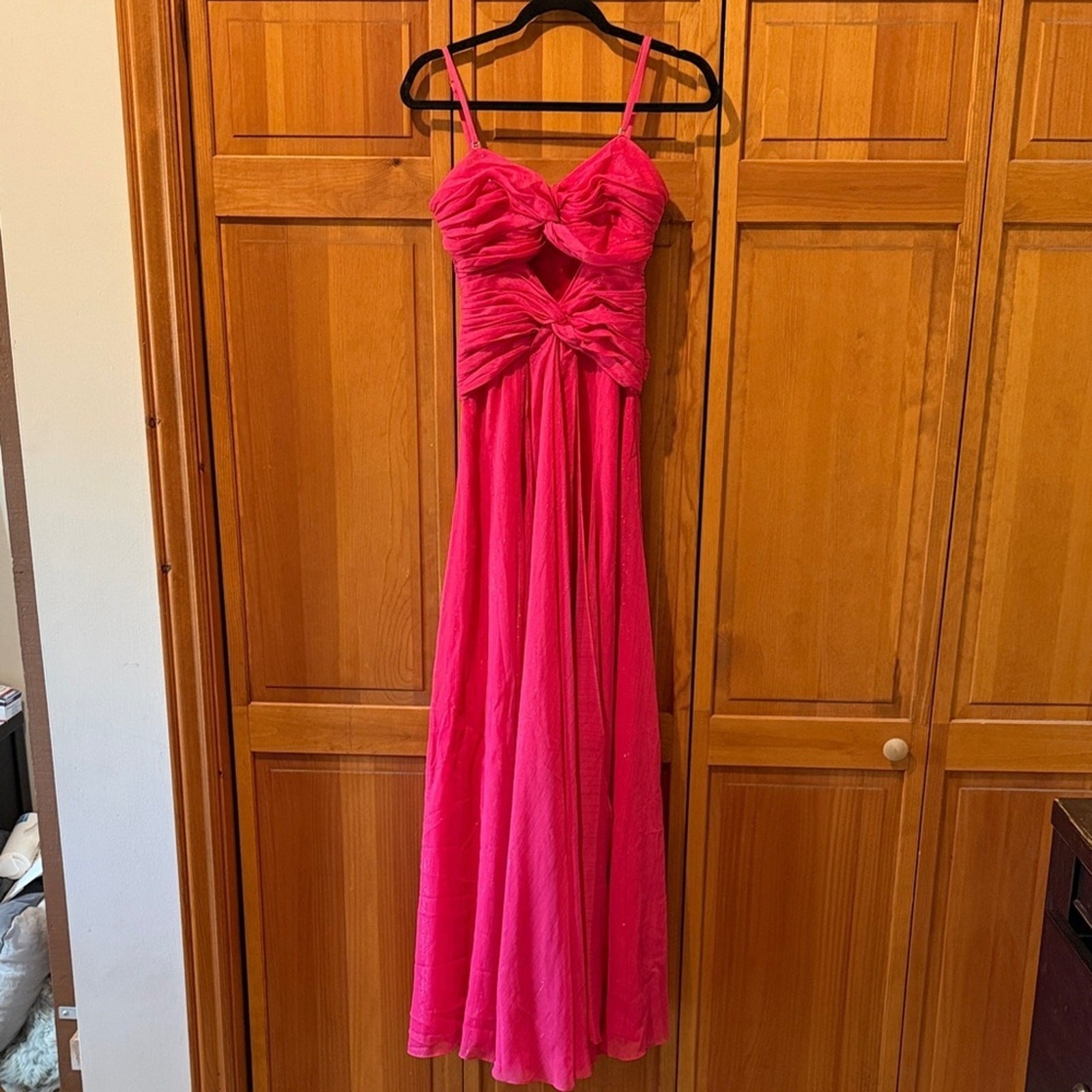 NWT Likely Clea Gown Raspberry Pink