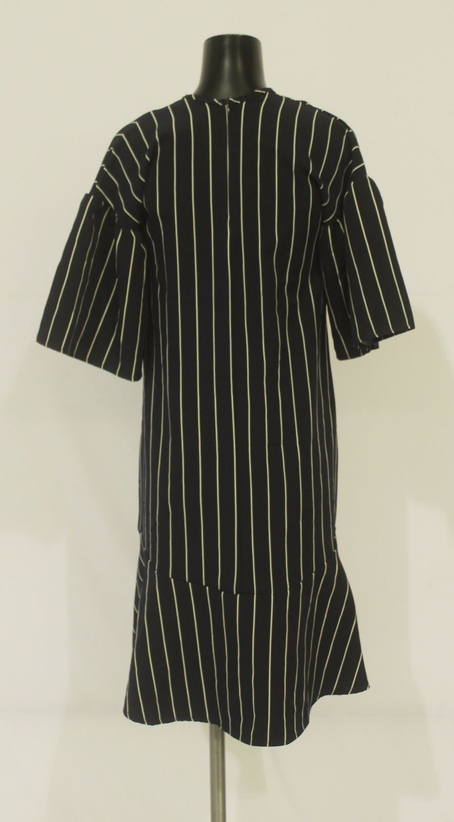 Maya’s Place Women’s Vertical Striped Tunic Dress JL3 Navy/White Size XS NWT