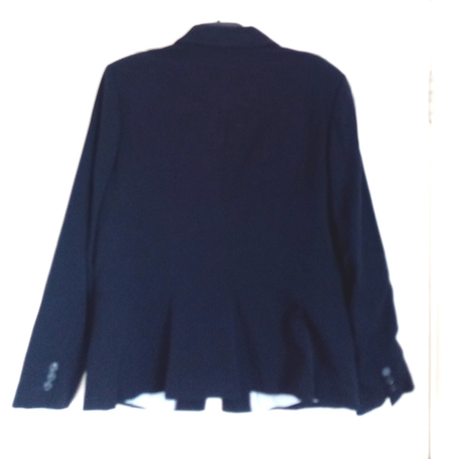 WOMEN’S DEBENHAMS NAVY 2 PIECE OCCASION OFFICE TROUSERS SUIT JACKET. SIZE 18