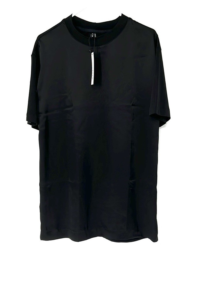 Gershon bram NWT women’s mini dress Large Black Loose Short Sleeve Lightweight