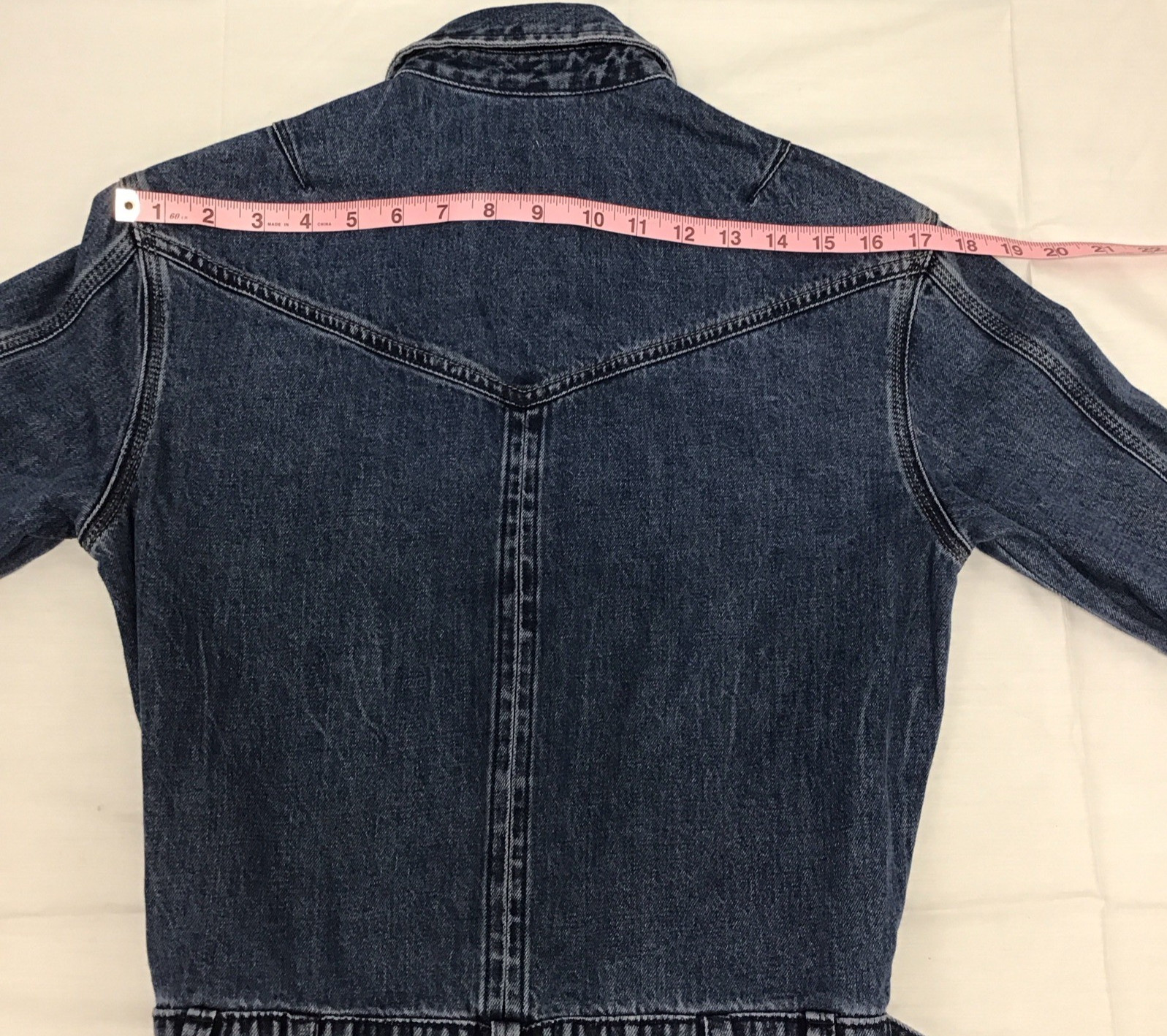 NWT Rag & Bone Mia Belted Midi Jeans Dress in Medium/Dark Wash Blue Size S/P