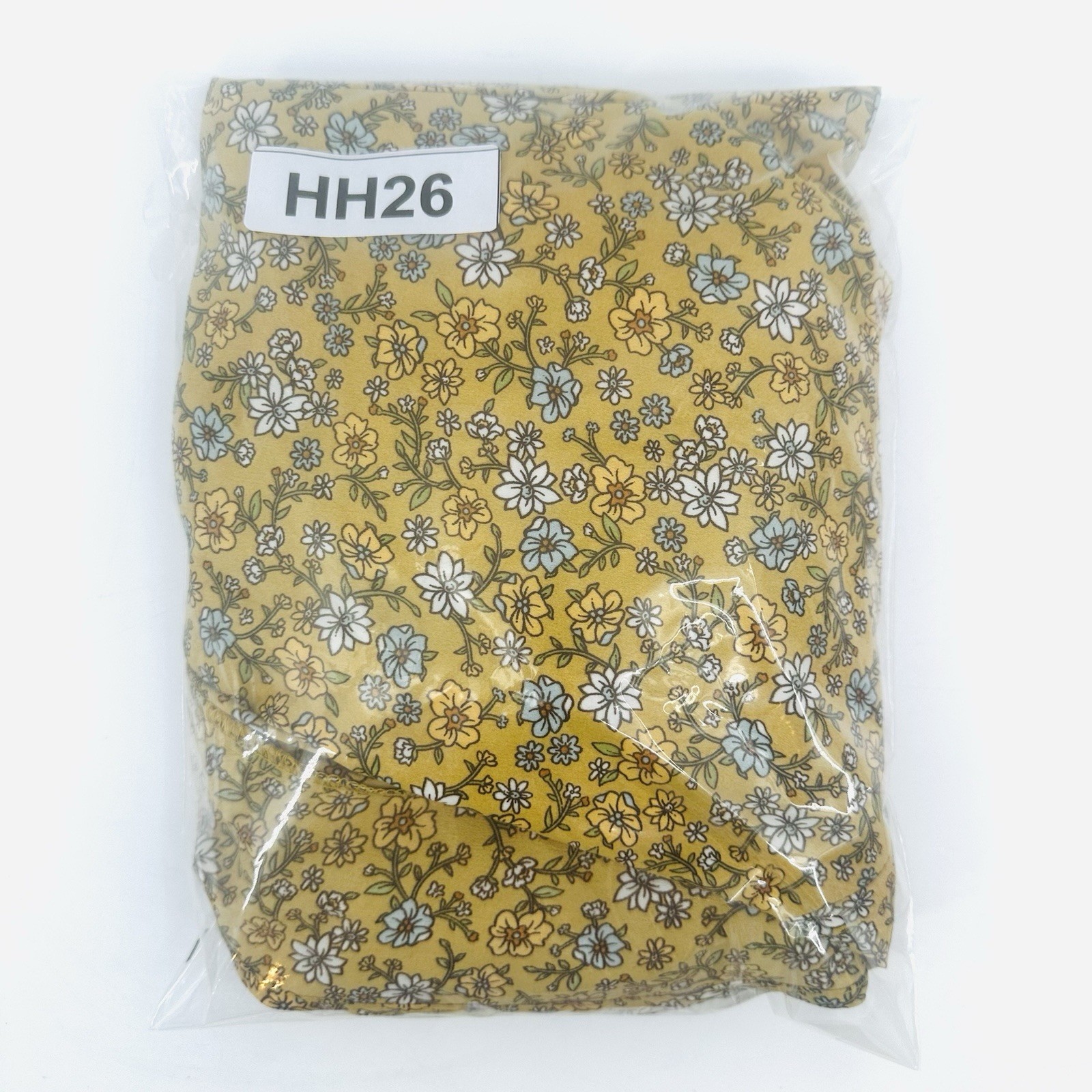 New No Boundaries Babydoll Spaghetti Strap Dress Sz 3-5 Jrs Yellow Floral HH26
