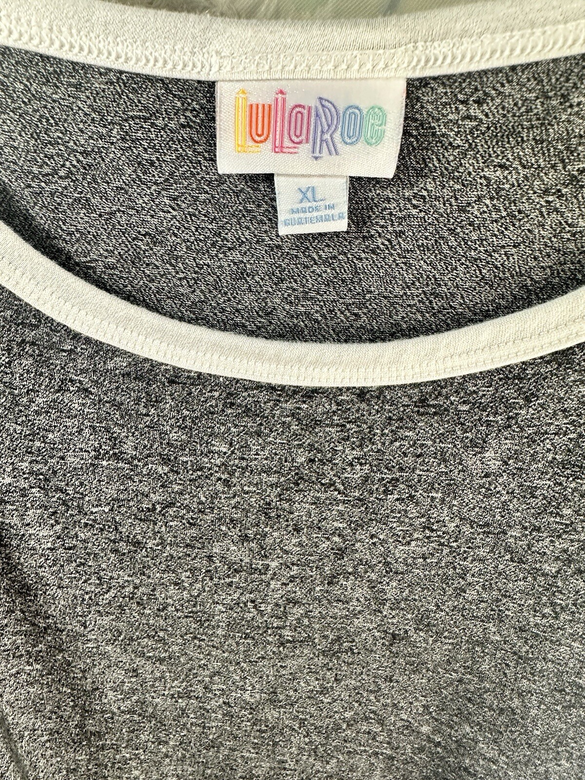 LuLaRoe Multicolor Raglan Sleeve Womens Julia Shirt Dress #A1