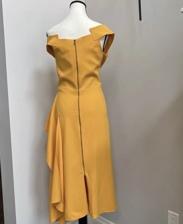 Gorgeous Roland Mouret Dress 🇬🇧 Size 14 Same As Amal Clooney