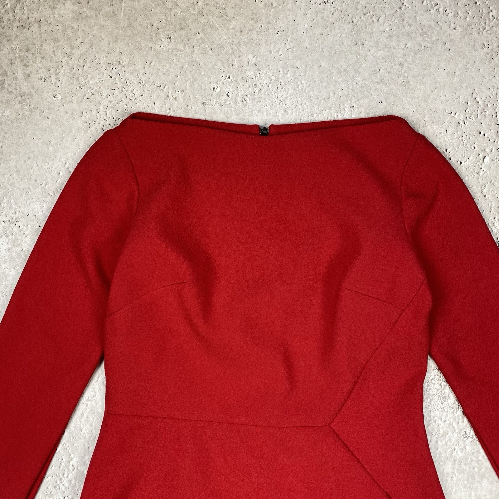 Roland Mouret Red Dress Good Condition 1500$ Size Us 8 UK12 IT44 D38