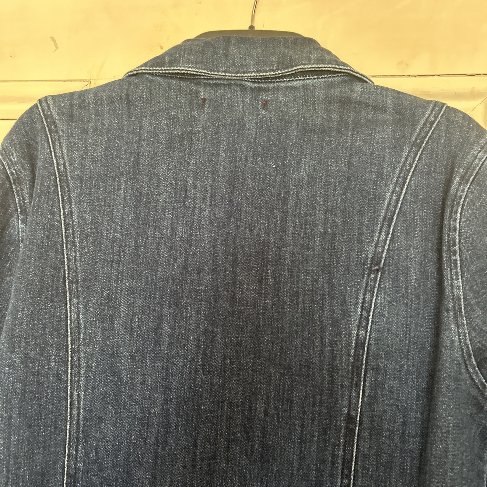BNWT – JOE BROWNS size 14 Navy Stretch Denim Long Sleeve Zip Dress NEW w TAGS