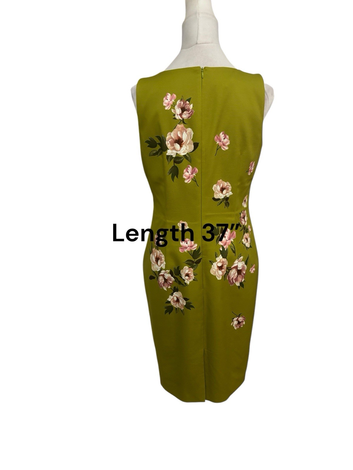 Hobbs Charteus Green Floral moira + Jacket Size 12 Short 38” Away 13.9