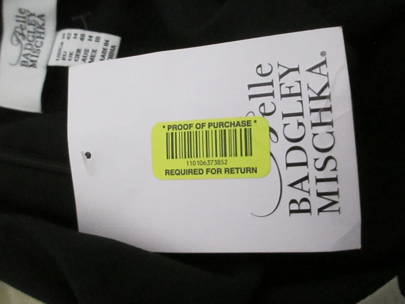 “NEW” BELLE BADGLEY MISCHKA 🌸 SIZE 10 / 38″ BUST==SHORT / SHIFT DRESS