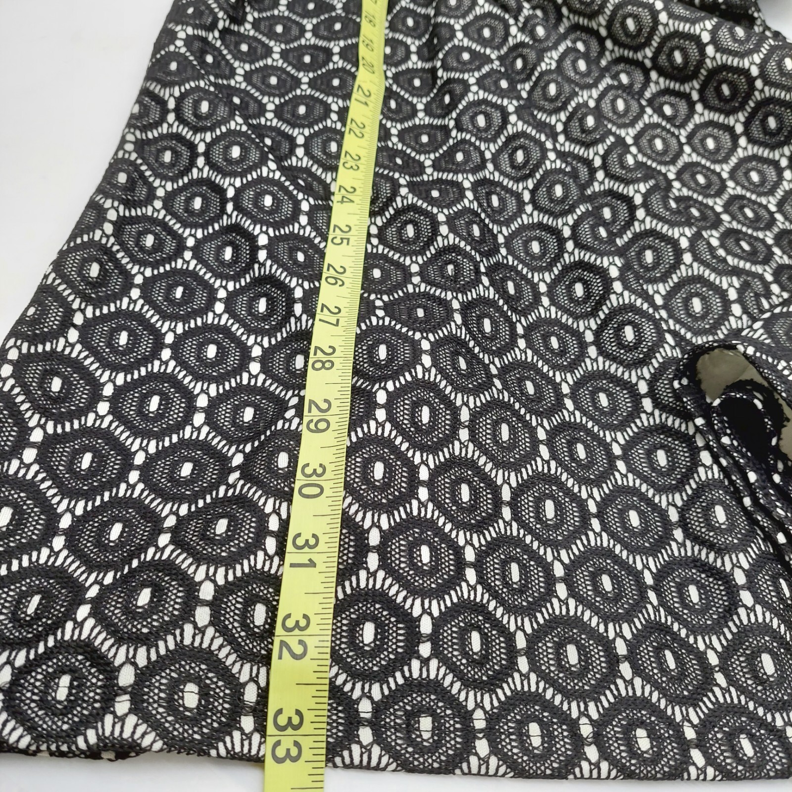 One Heart Clothing Dress Size Large Black Lace Sleeveless Zipper