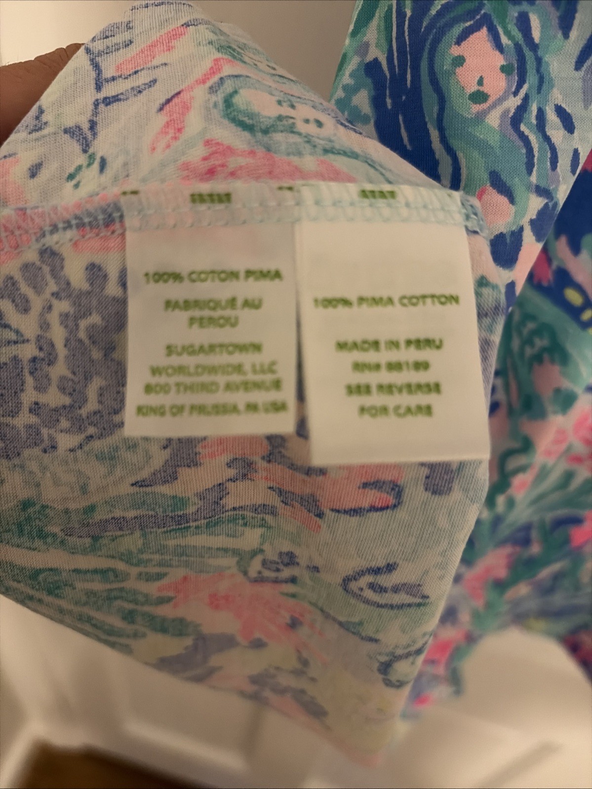 NWT Lilly Pulitzer Margot Swing Shift Dress Blue Peri Pinch Pinch 26659, Size S