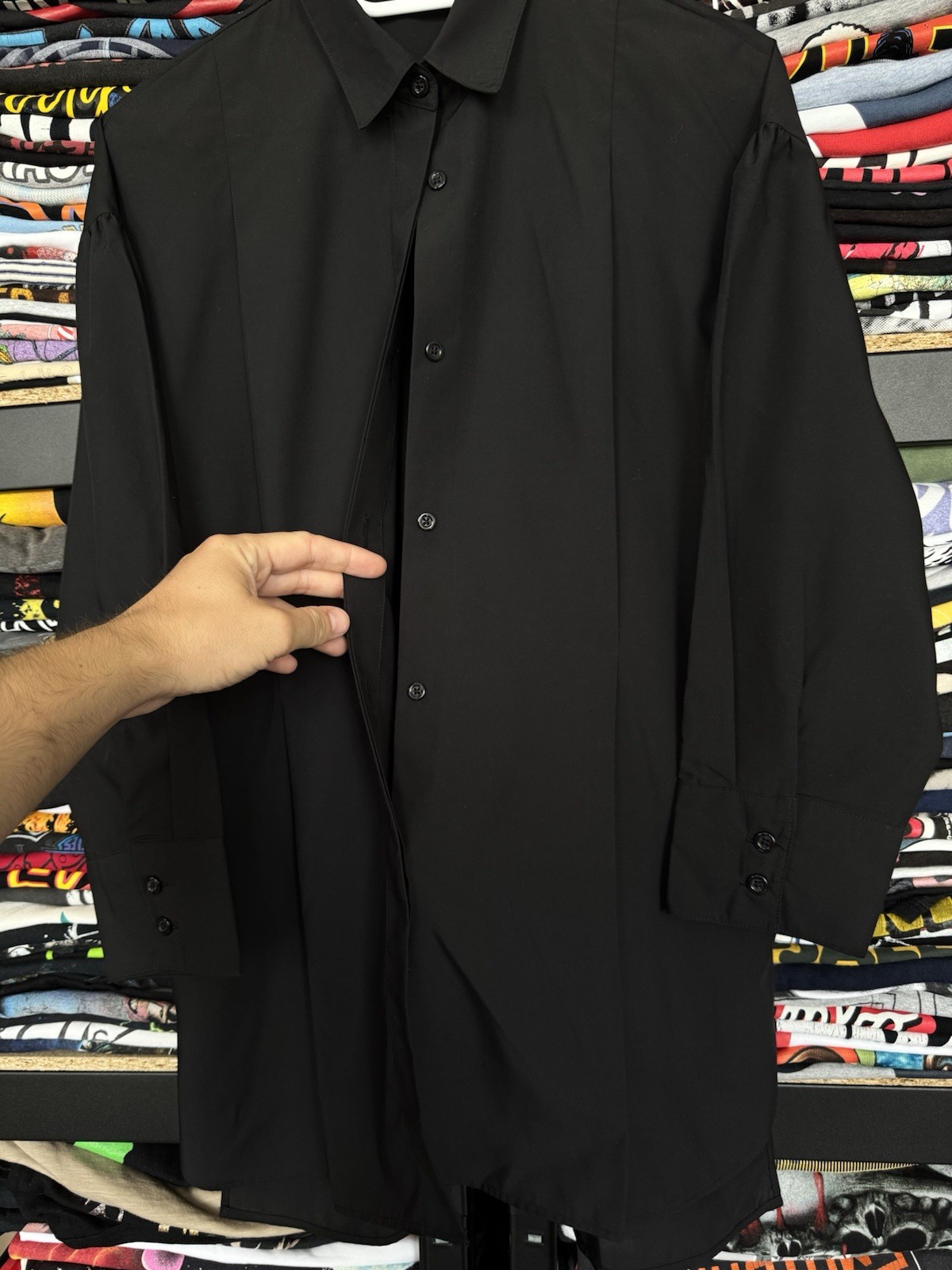 Awesome Luxury Classic Dior Unifroms Long Shirt-Dress 00s Style Size USA 6