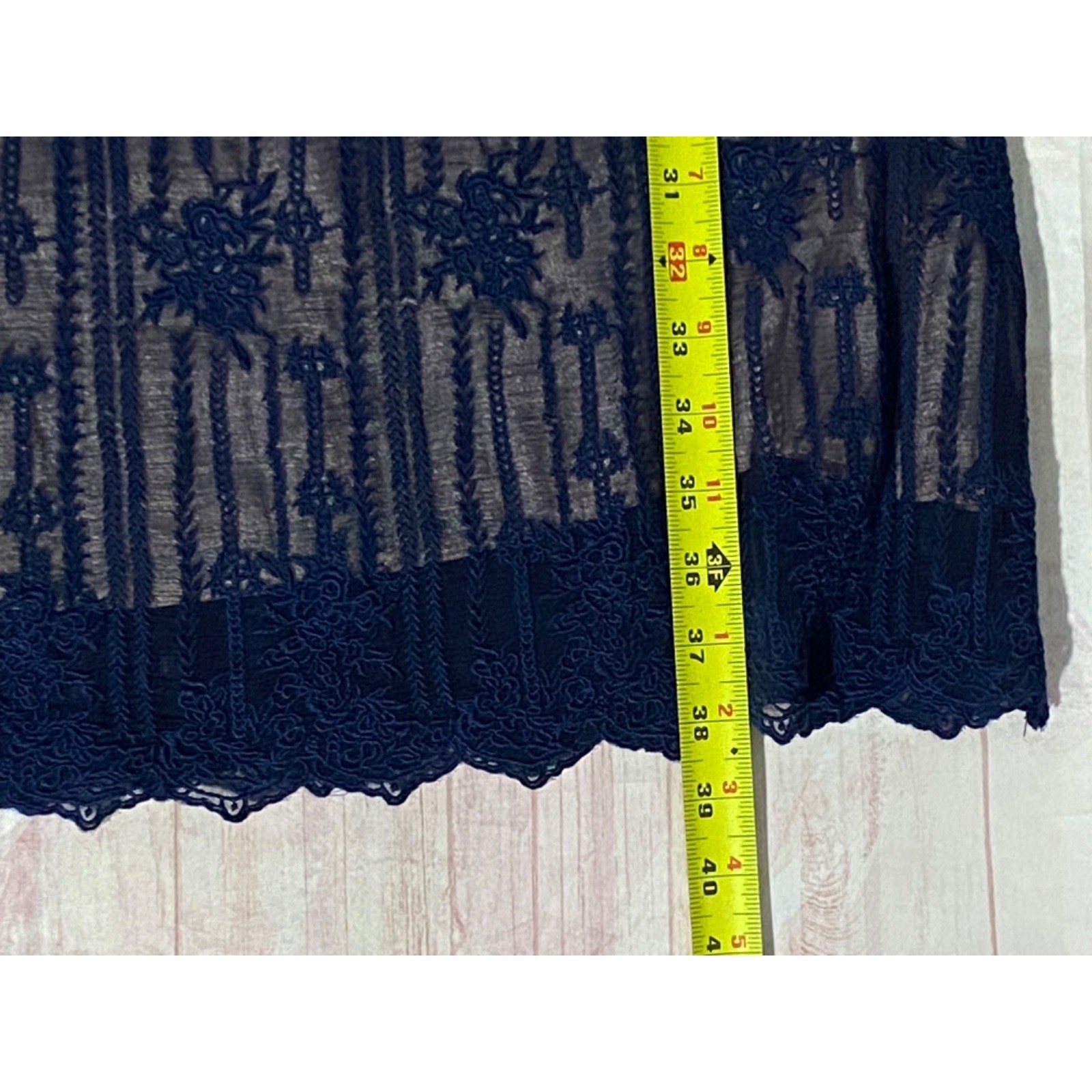 Sundance Catalog Emma Graceful Dress women’s Medium Blue whitchy whimisgoth